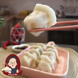 阿霞阿嬤 - 辣隻豬餃 (豬肉高麗菜水餃-小辣) 冷凍